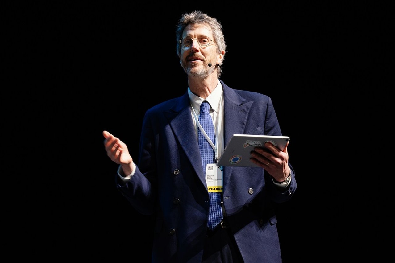 Steven Stone beim World Circular Economy Forum 2023 in Helsinki