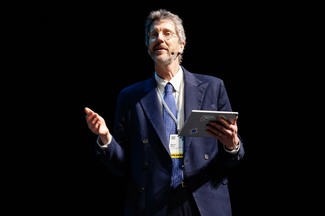 Steven Stone beim World Circular Economy Forum 2023 in Helsinki