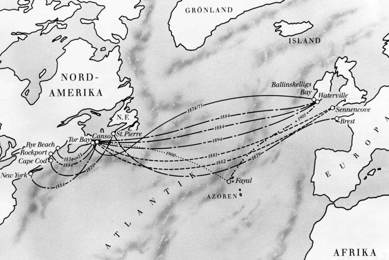 Das Transatlantikkabel von Siemens 1873