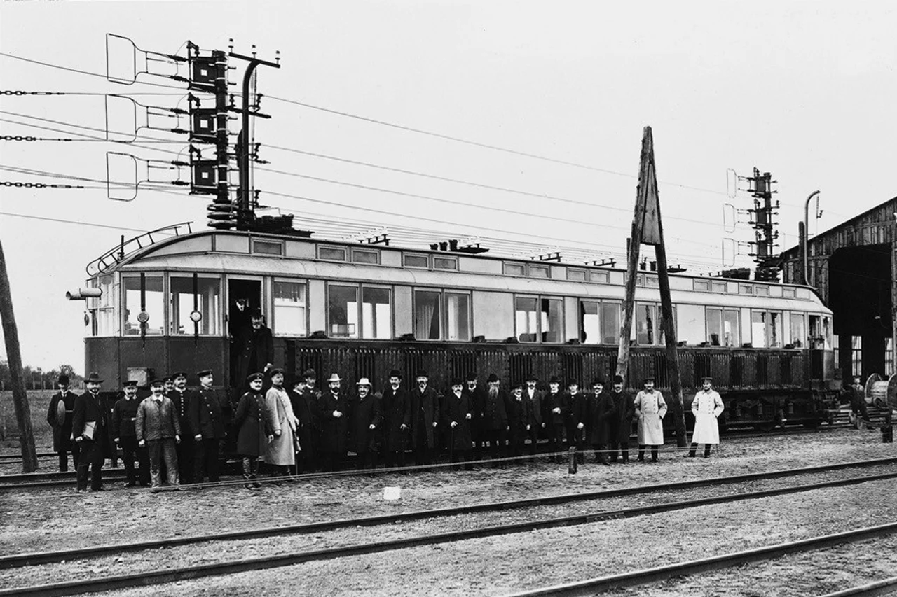 1903 rapid transit test run