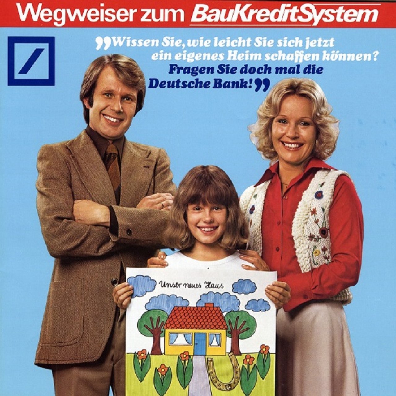1977 Plakat Wegweiser zum BauKreditSystem