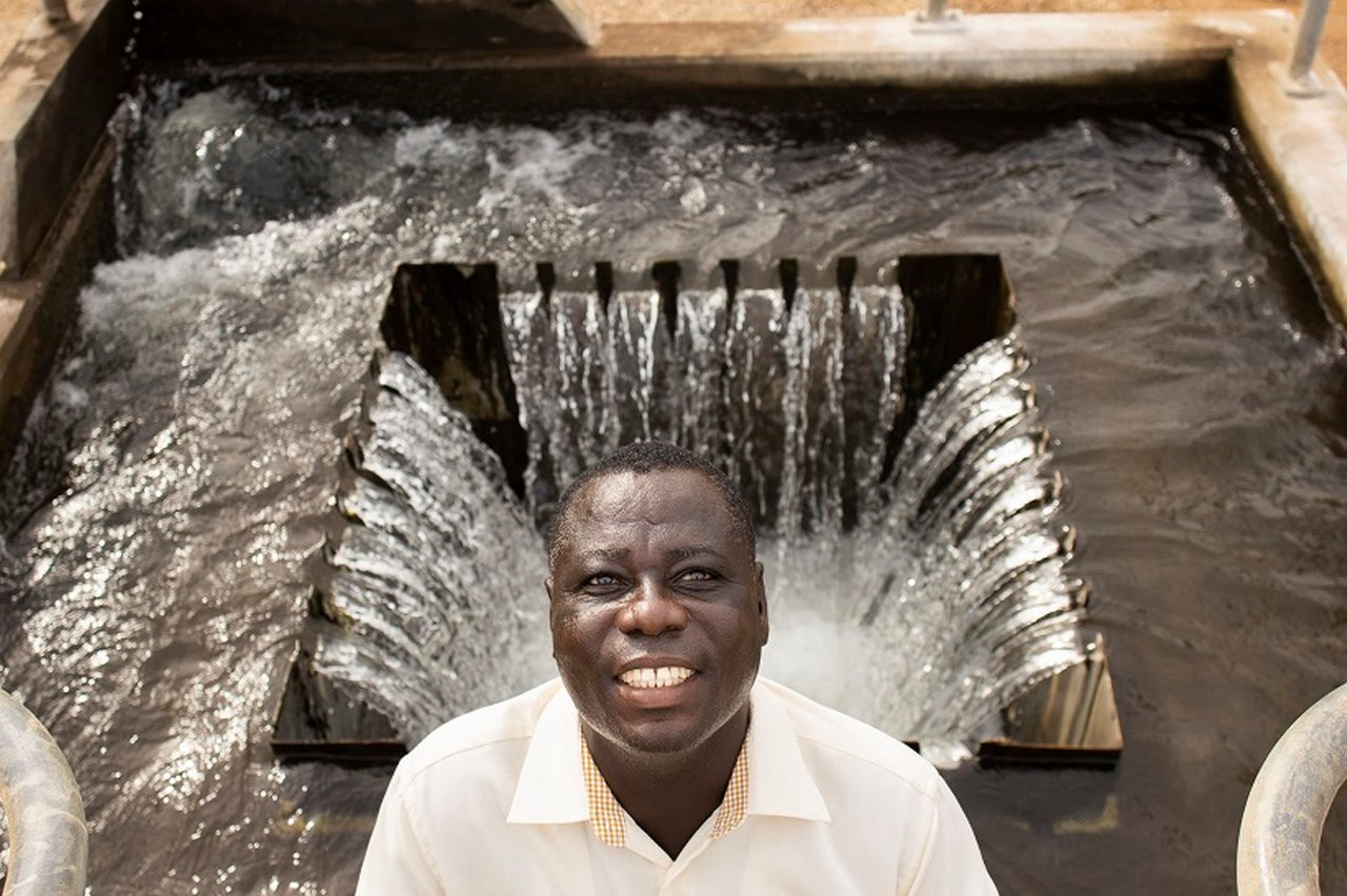 Manager of the water plant in Agordome