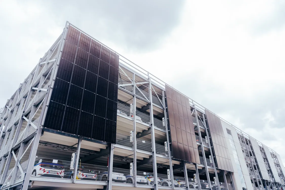 Siemens Stadtwerke Stuttgart parking garage mobility hub