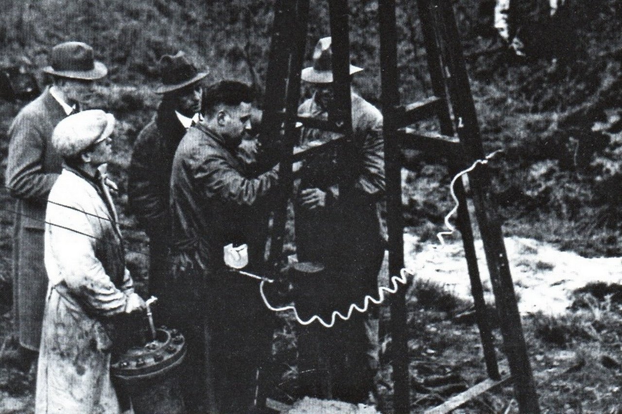 1930 auf dem Raketenflugplatz Berlin