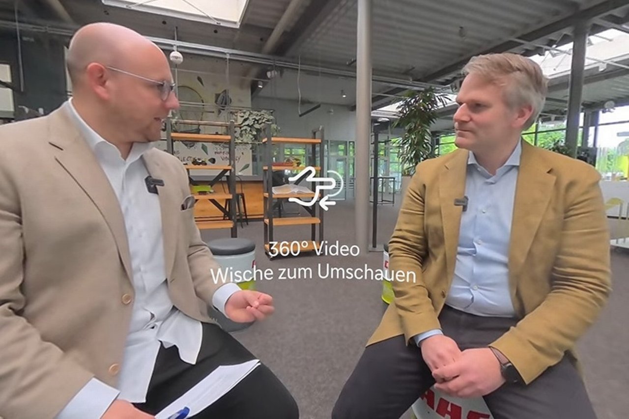 Interview bei Claas 360Grad Video
