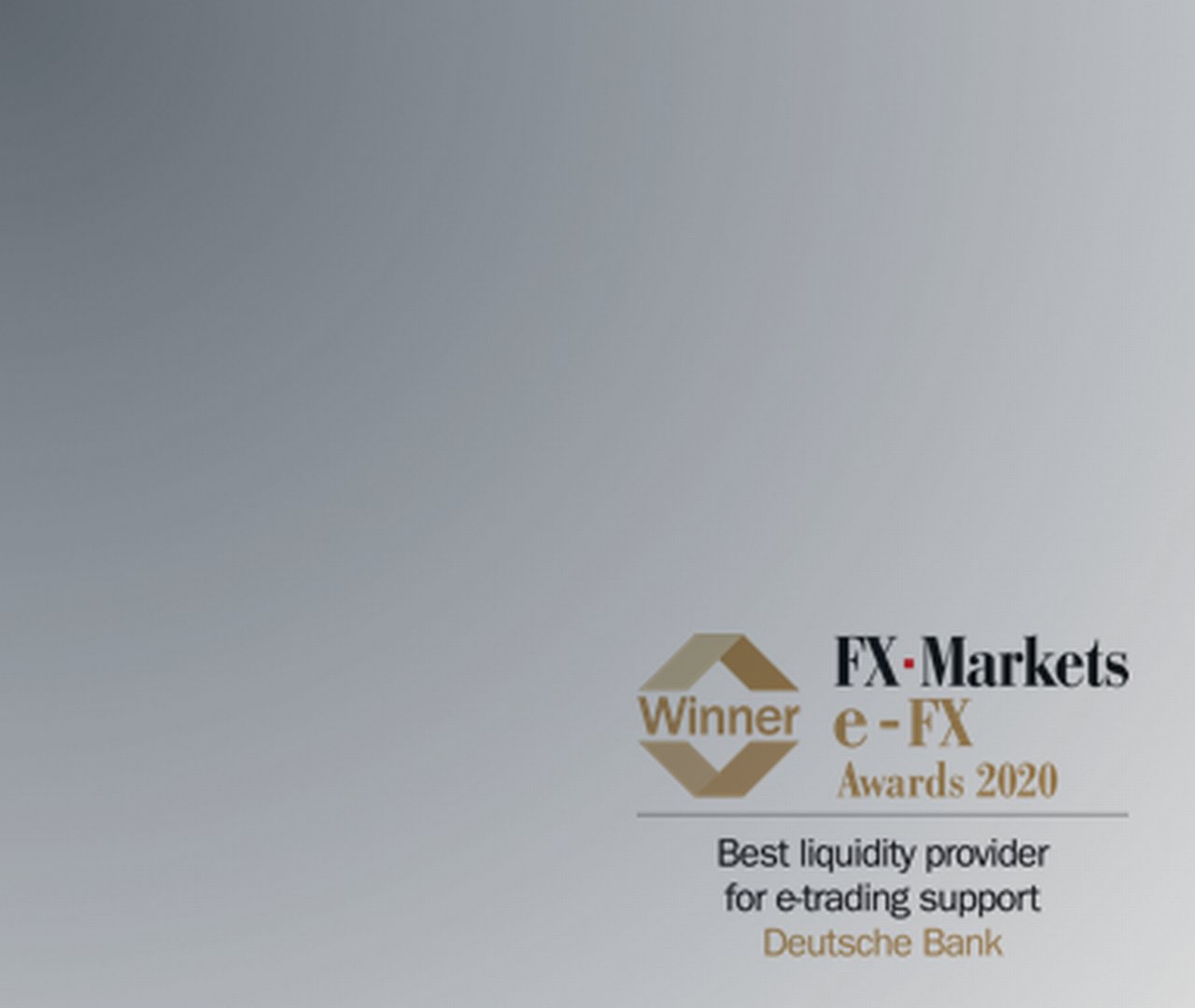 FX Markets Awards 2020