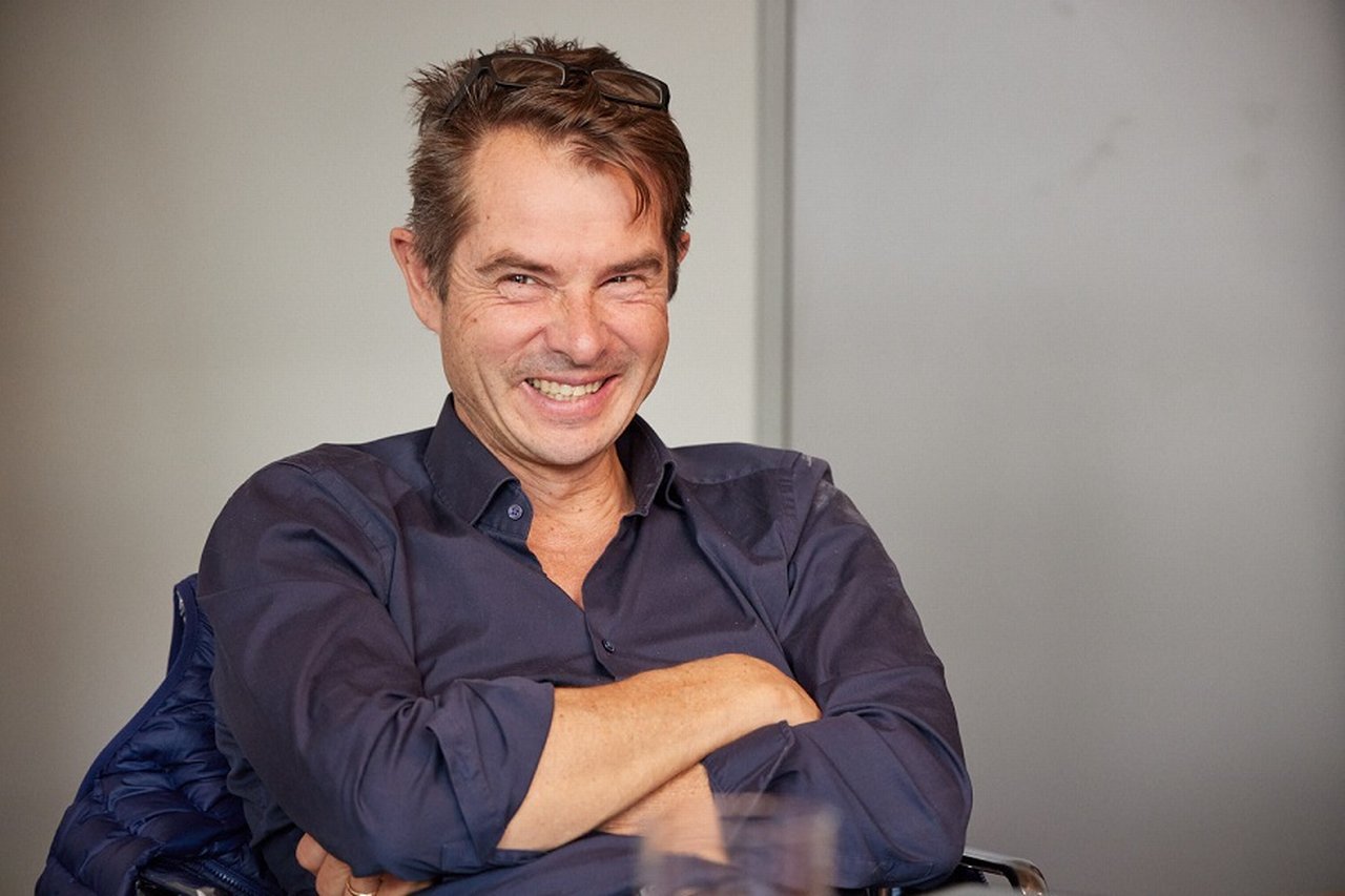 Martin Stuchtey laughing
