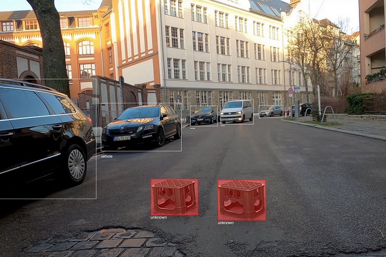 Deep Safety – unknown objects detected