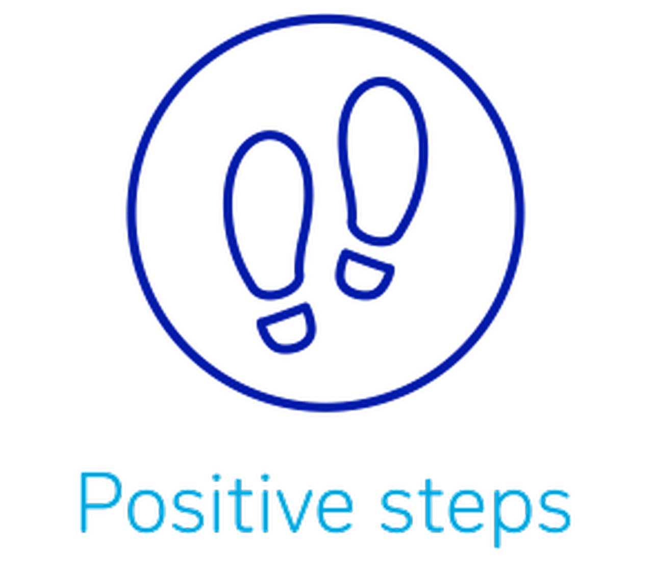 Positive steps