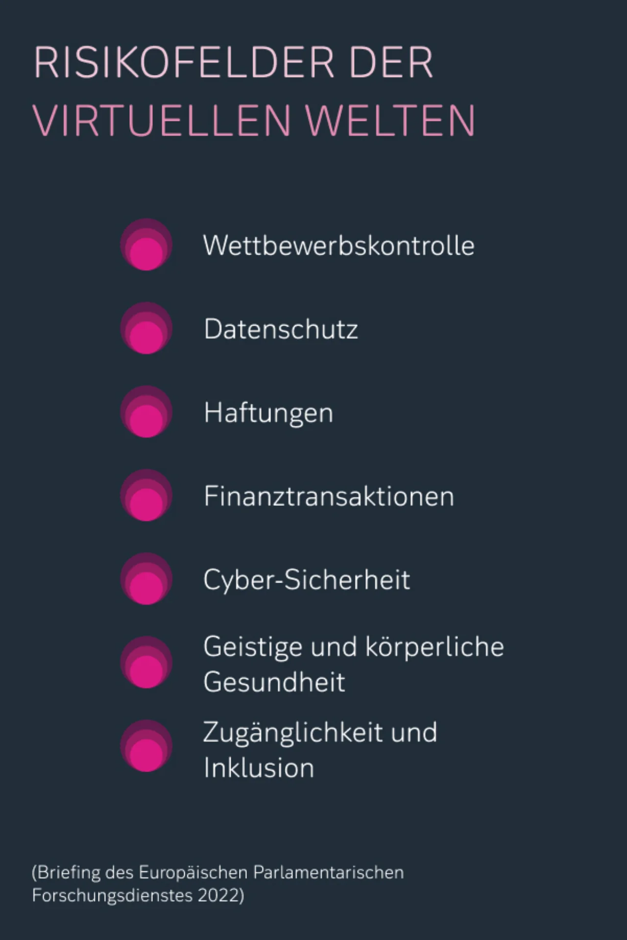 Risikofelder der virtuellen Welten