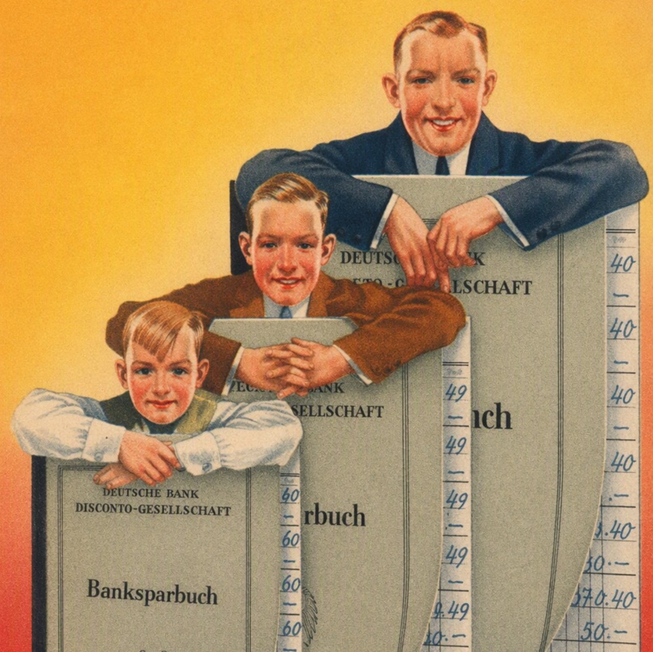 Advertisement for the ${esc.q}Sparbuch${esc.q}