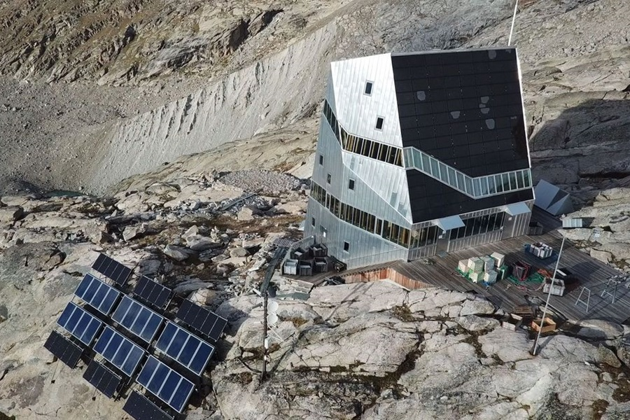 Siemens Monterosa Hütte intelligente und cloudbasierte Gebäudetechnologie