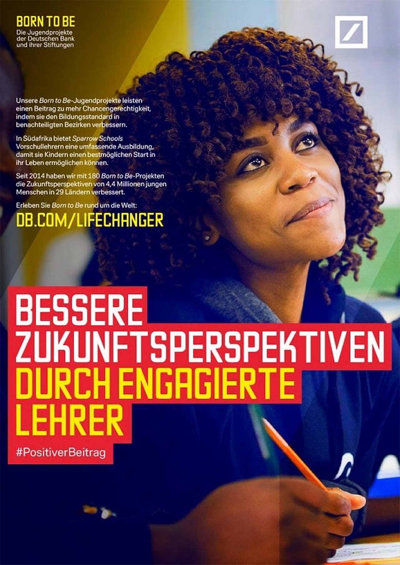 Born to Be – Bessere Zukunftsperspektiven durch engagierte Lehrer