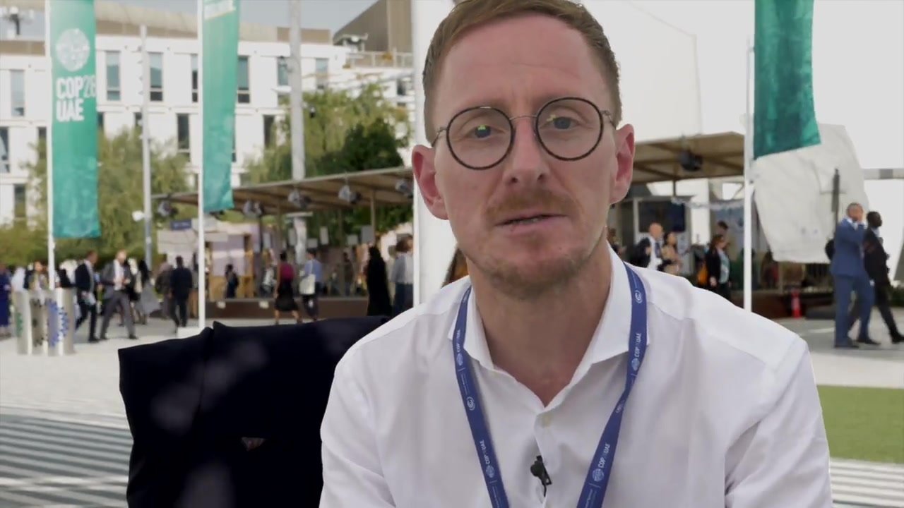 Markus Müller at COP 28