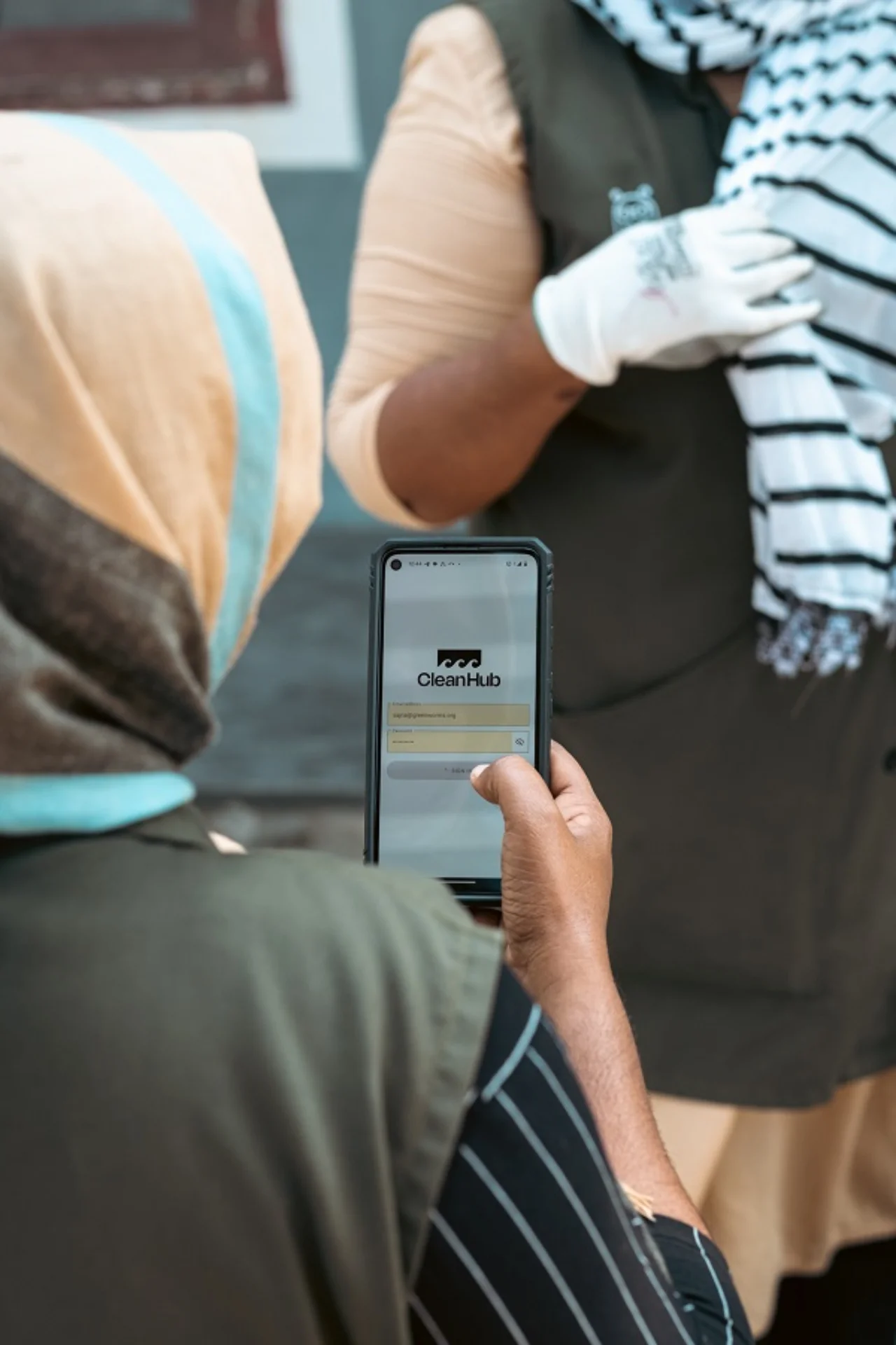 CleanHub's app