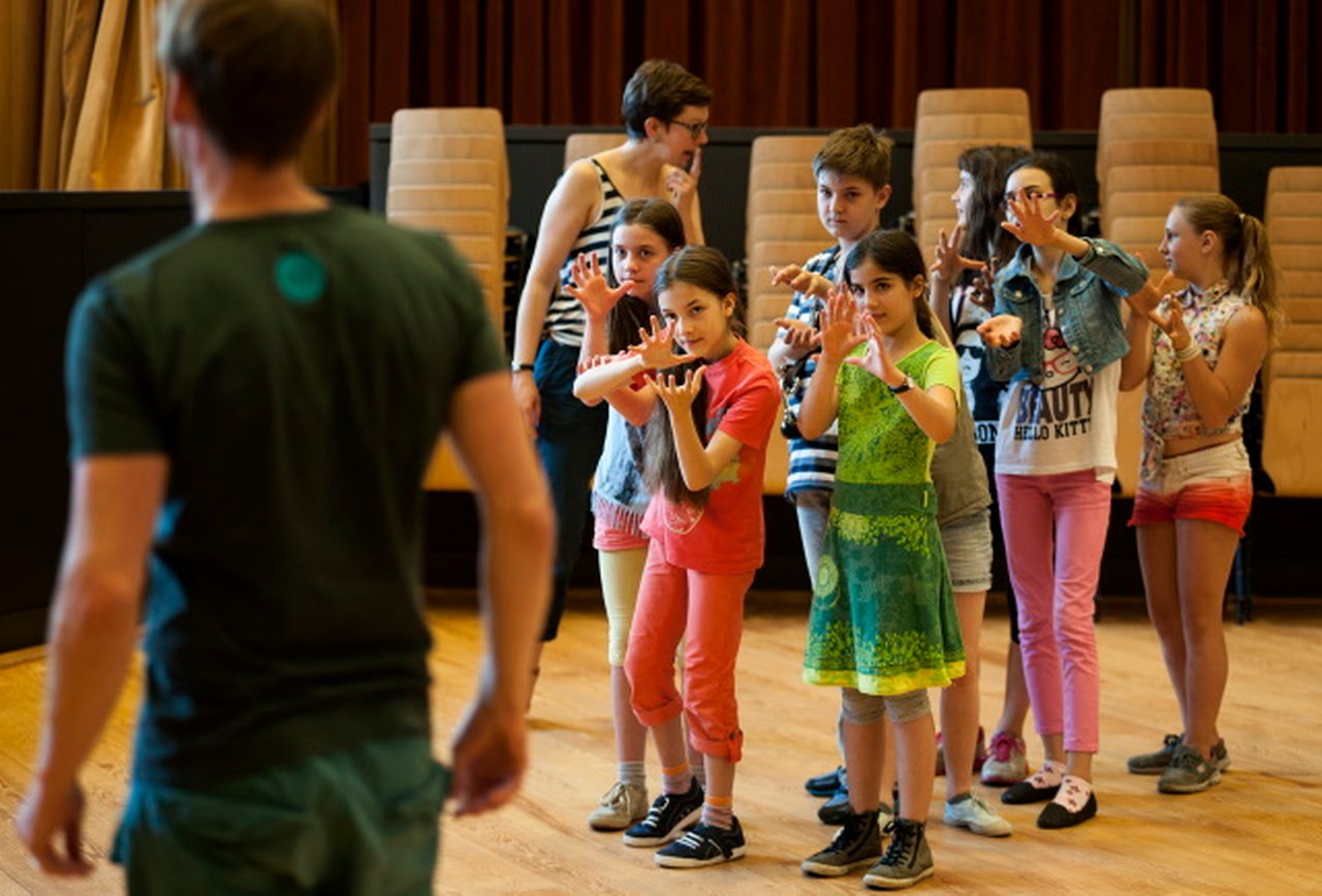 The Education Programme of the Berliner Philharmoniker. Photo: Martin Walz