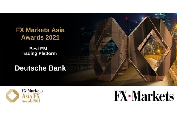 Deutsche Bank wins Best Emerging Markets FX Trading Platform at the FX ...