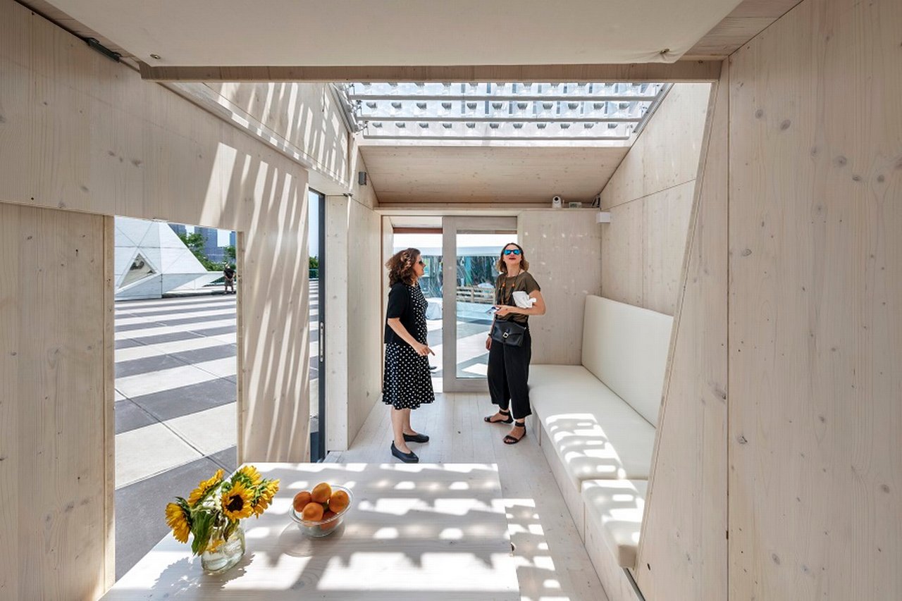 Inside a tiny house