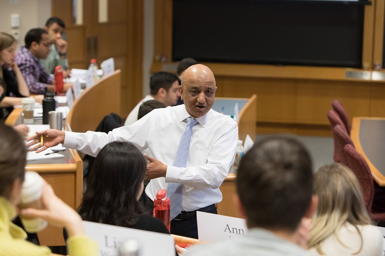 Entrepreneurial success: Sunil Gupta teaching