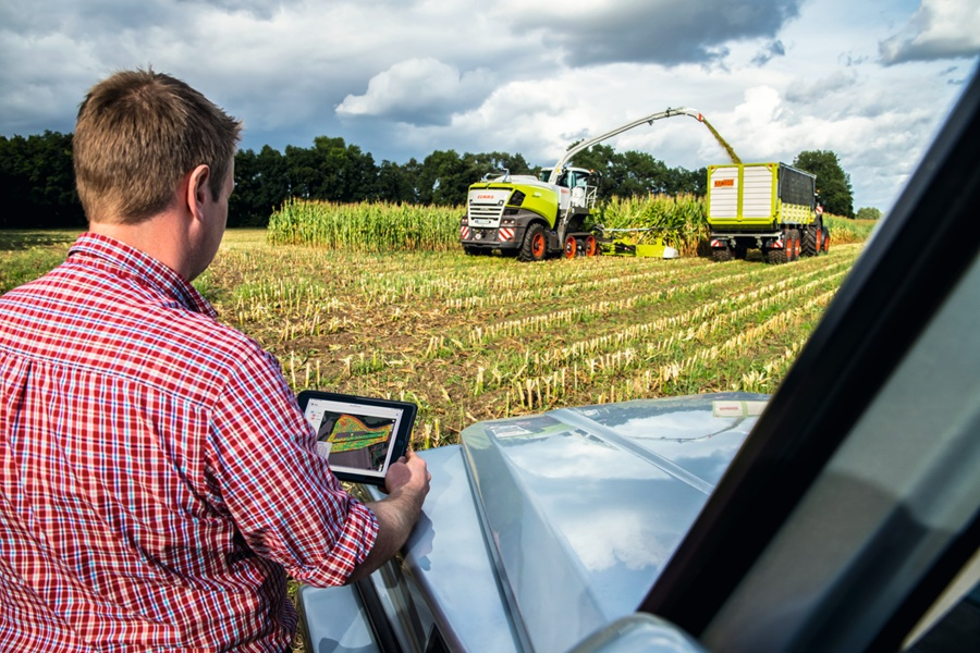 Claas digital application map