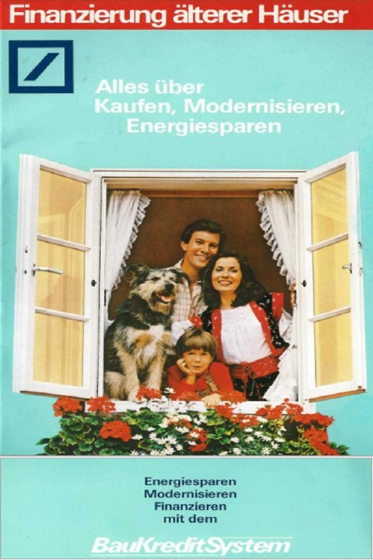 1979 Plakat Finanzierung älterer Häuser