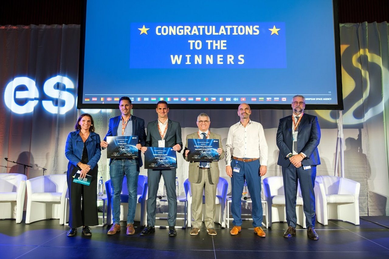 ESA industry space days - awarding of the winners ©ESA