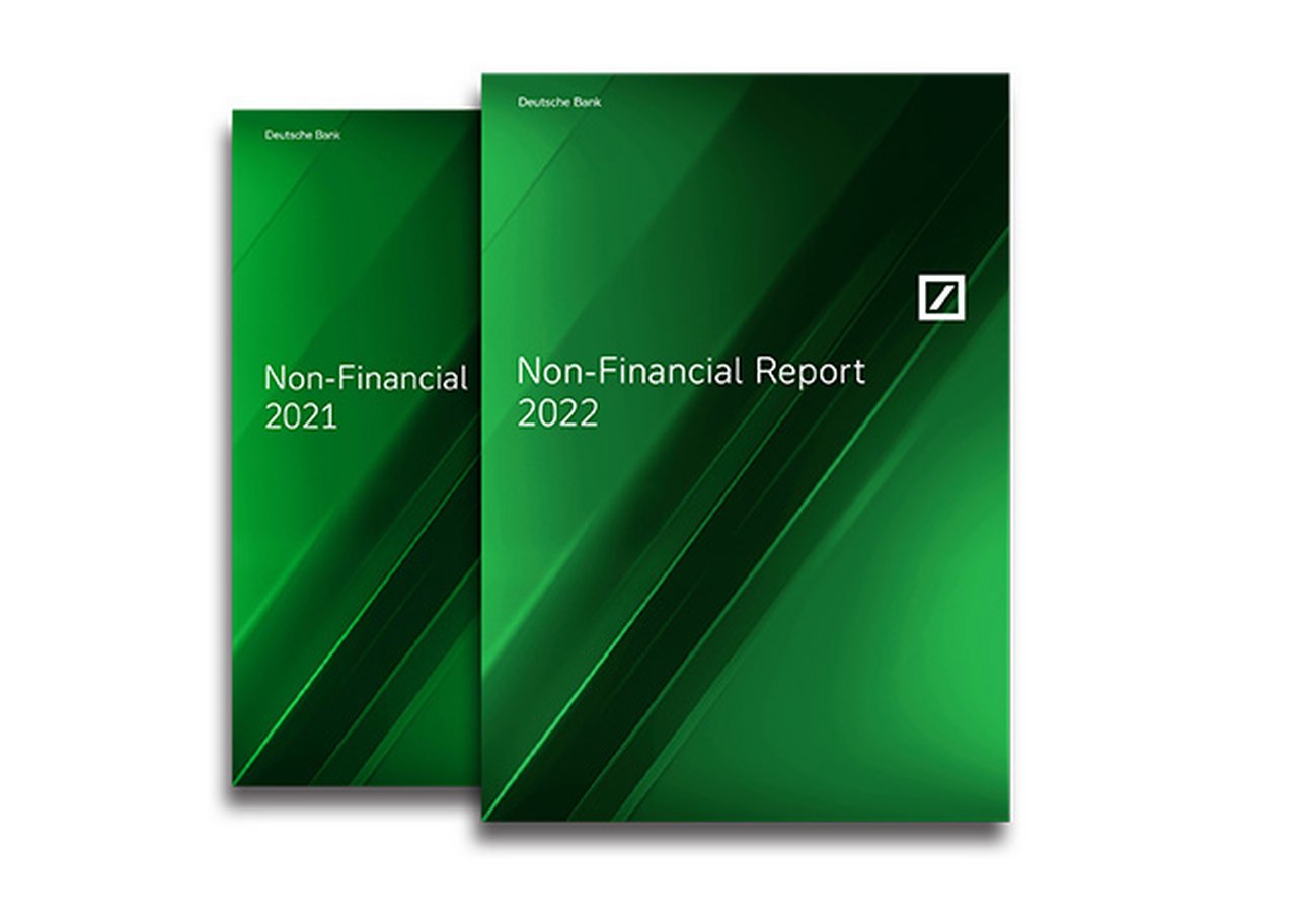 Deckblatt der Nichtfinanziellen Berichte