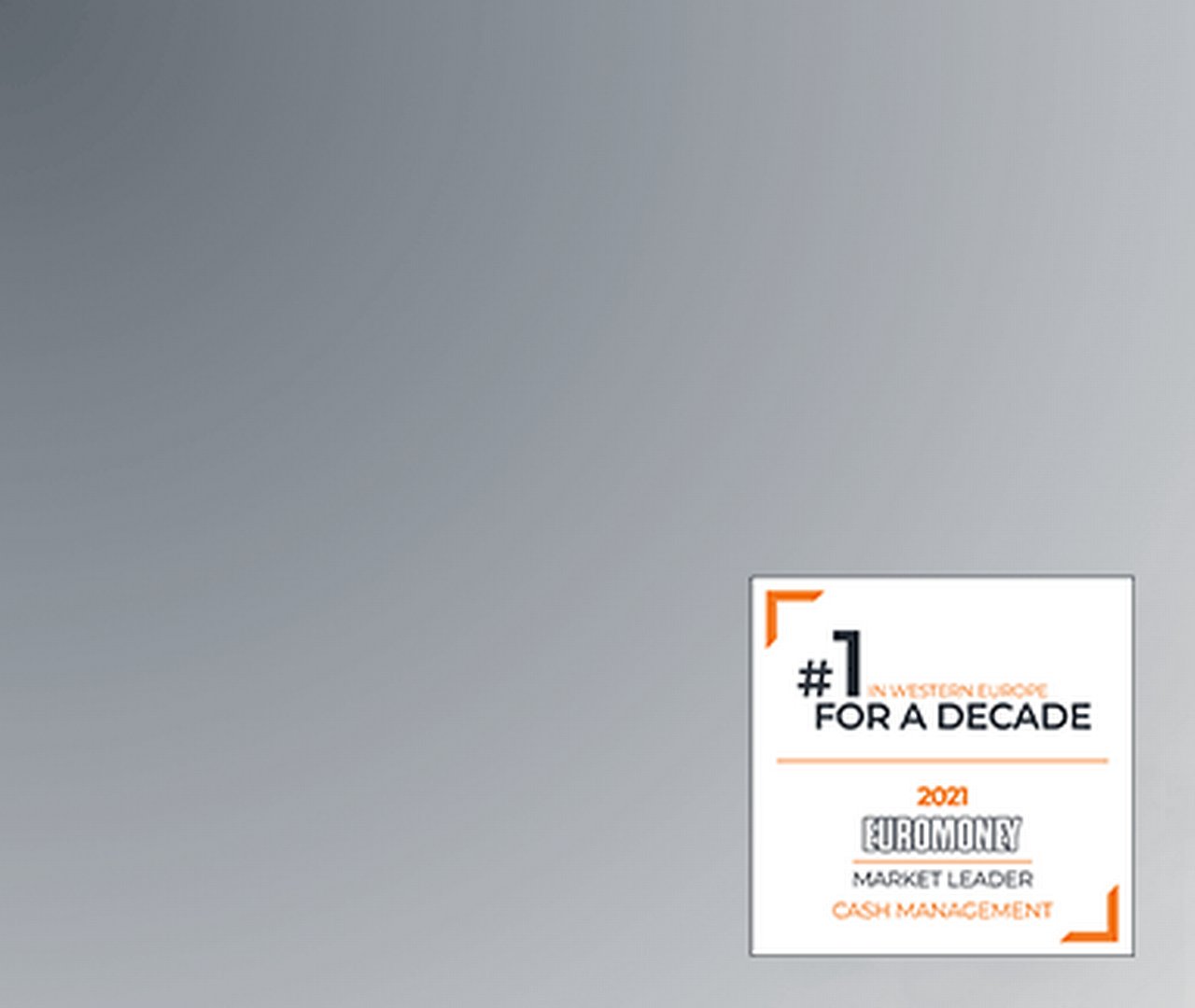 Euromoney Market Leader 2021 Award