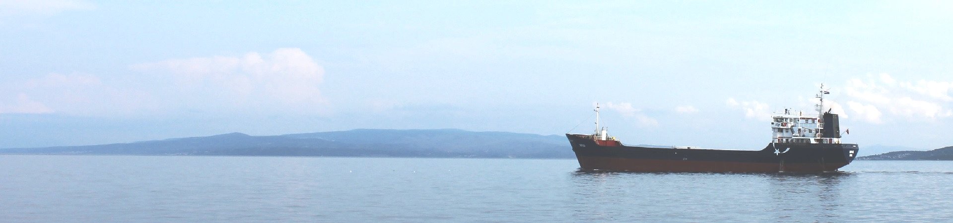 vessel on sea