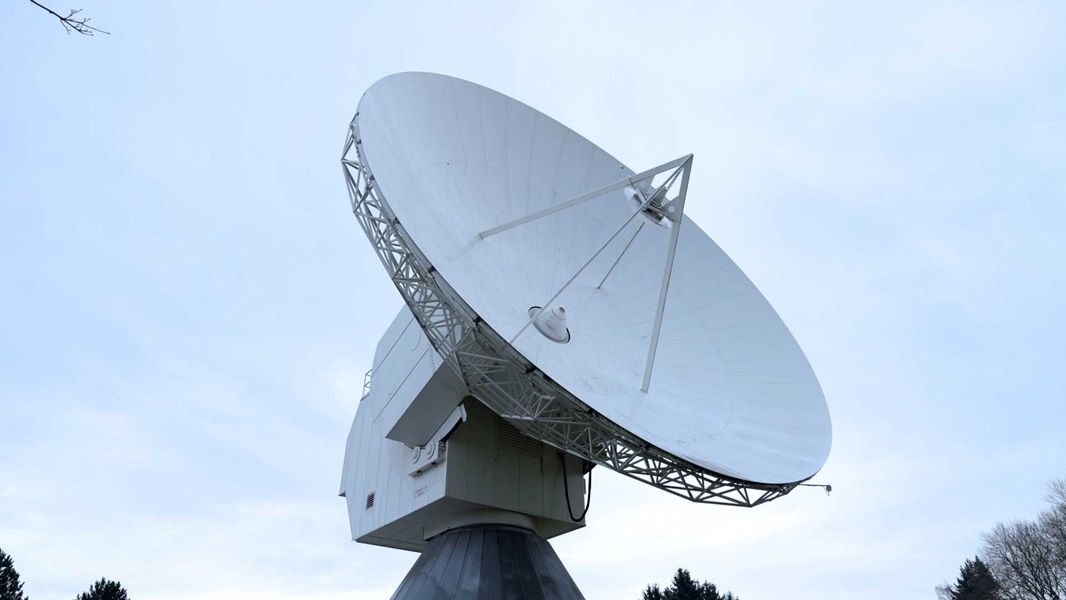 Earth station in Usingen, Germany