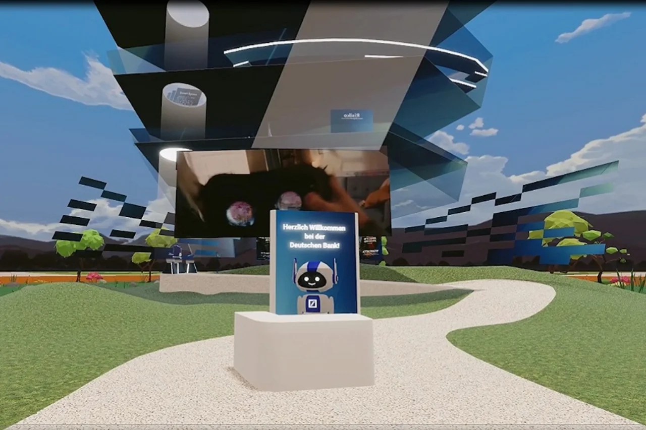 Deutsche Bank 3D lounge