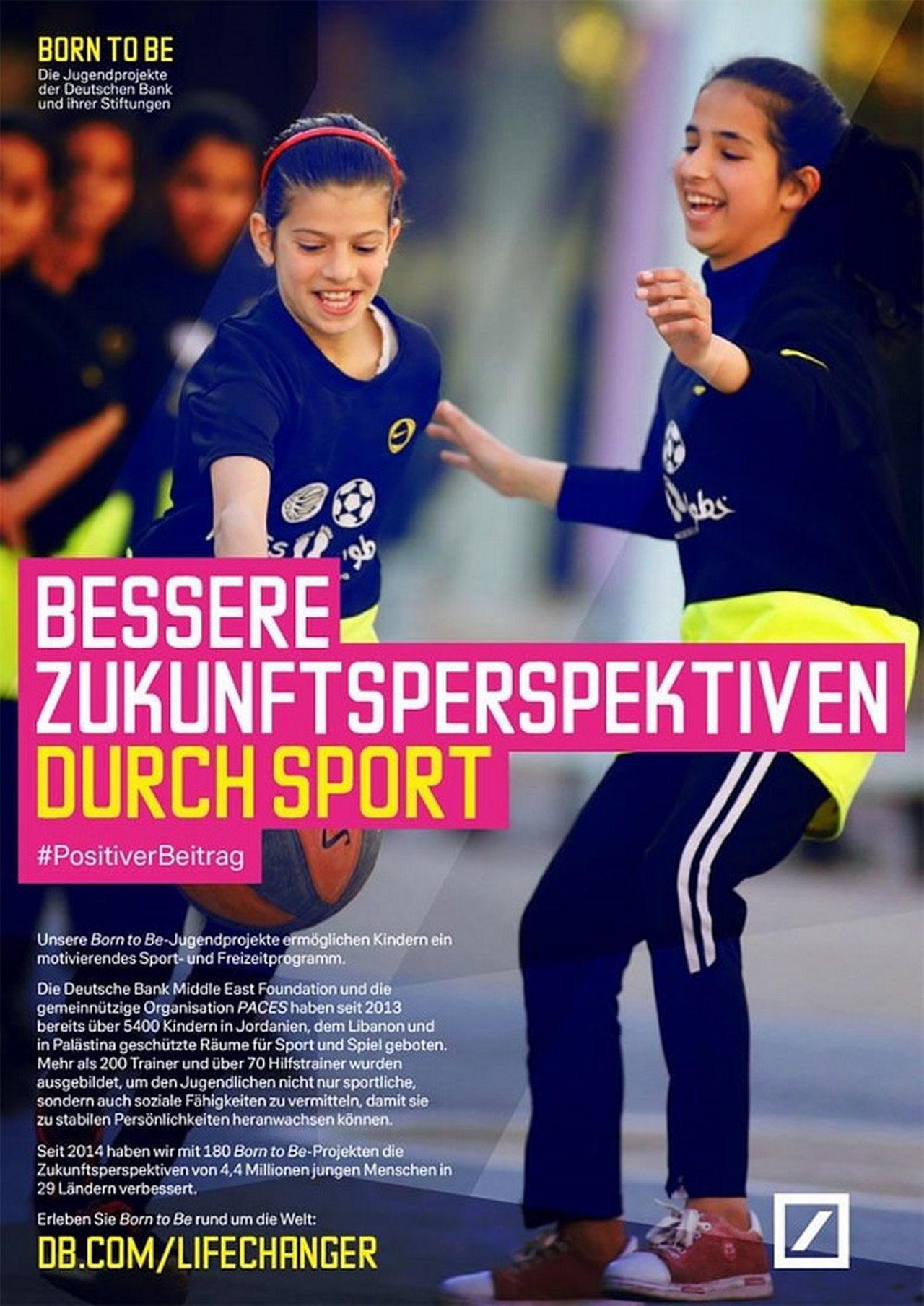 Born to Be – Bessere Zukunftsperspektiven durch Sport