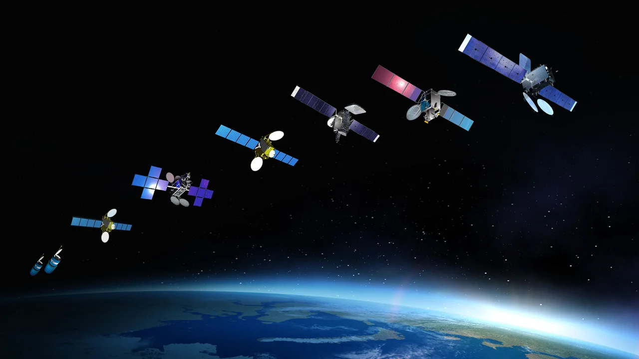 Thaicom - Satelliten in der Erdumlaufbahn