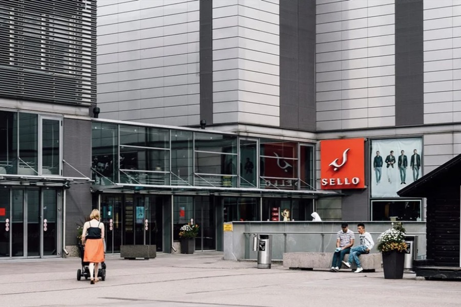 Siemens Sello shopping center Finland