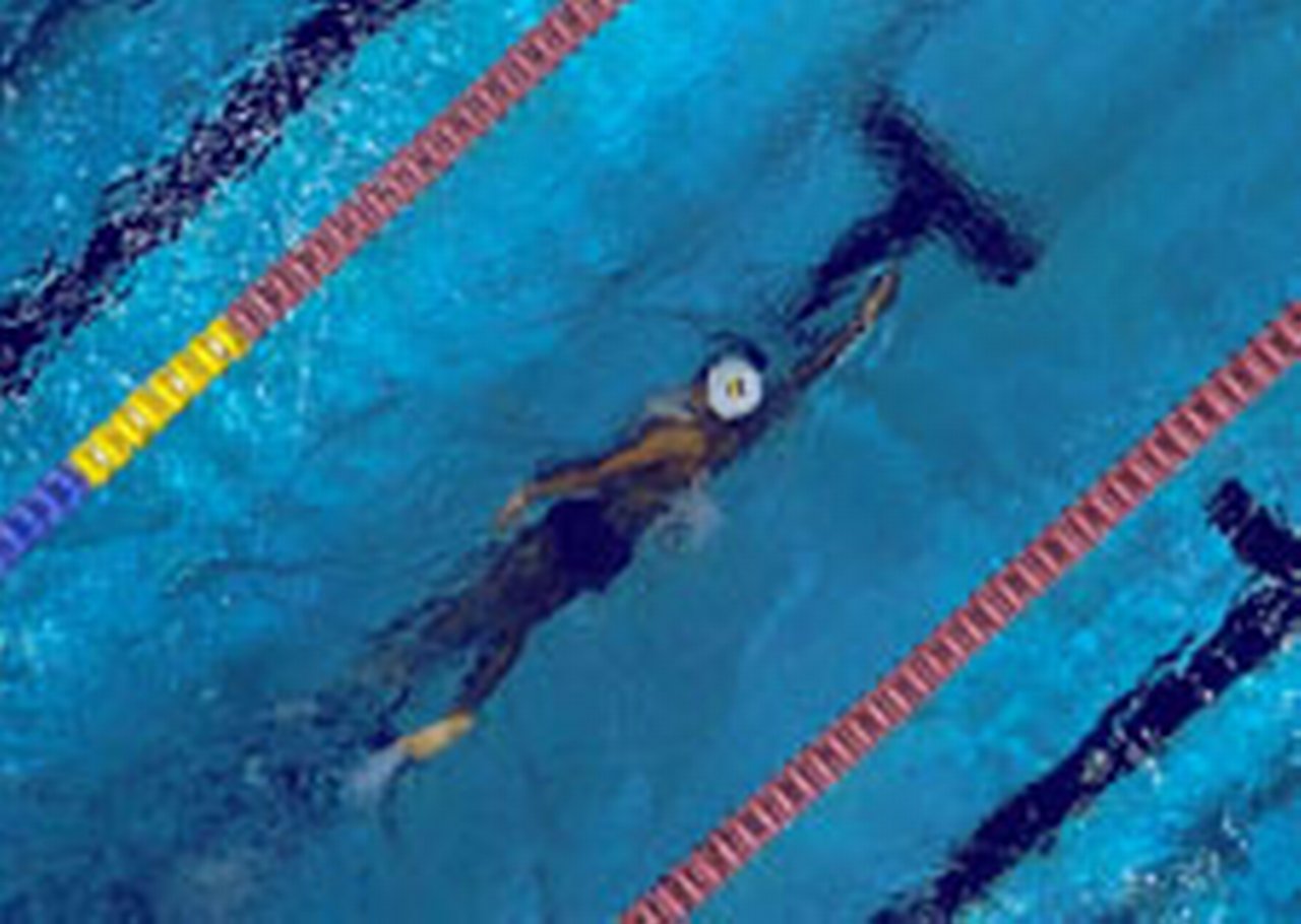 A swimmer