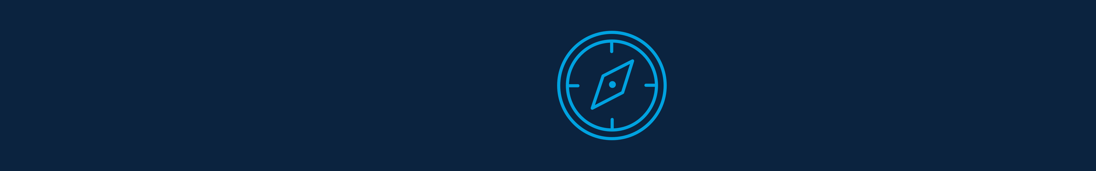 Symbol in the shape of a compass.