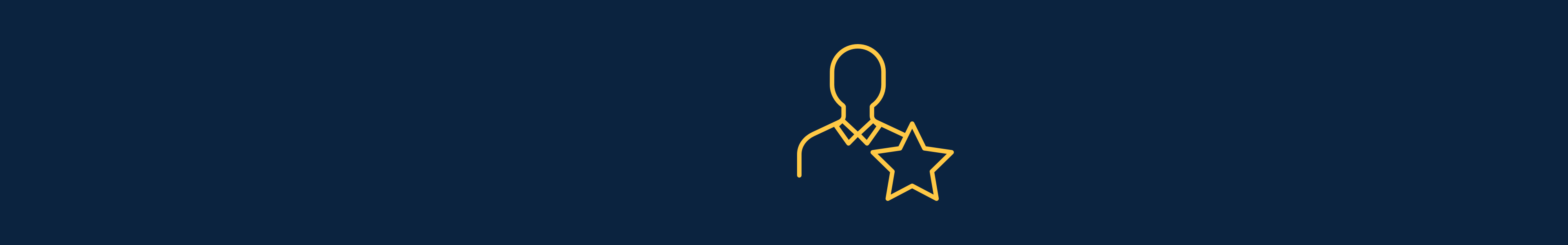 Symbol in the form of a man with a star in the foreground.
