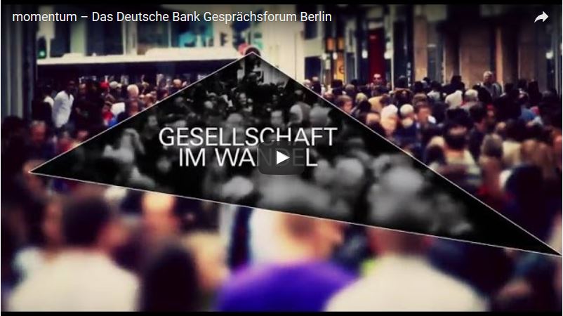 momentum – Das Deutsche Bank Gesprächsforum Berlin 
