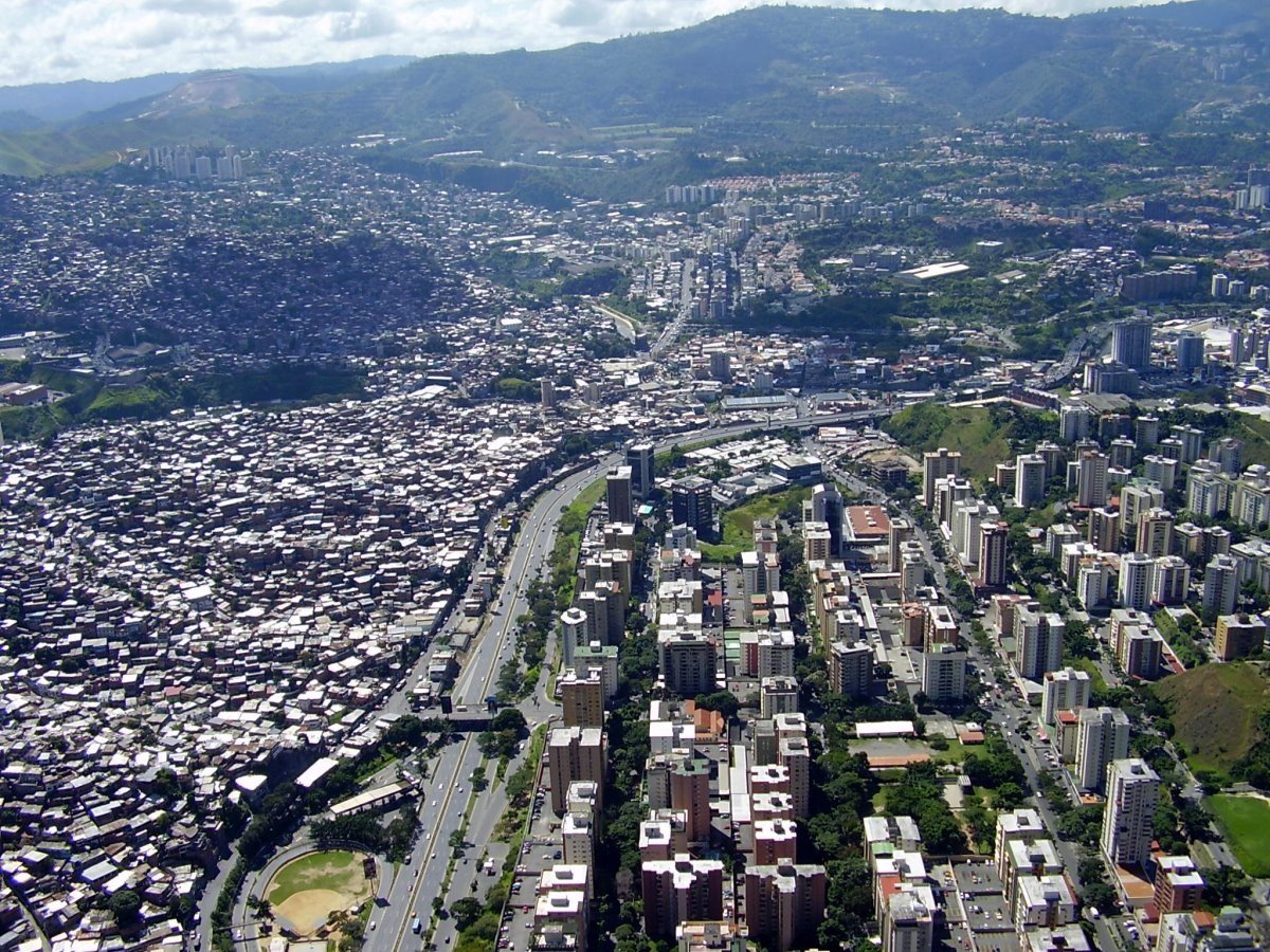 Caracas, Venezuela, Image courtesy of U-TT at ETH Zürich