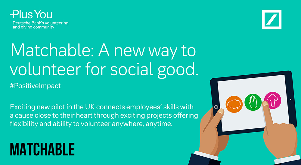 matchable-volunteer-for-social-good