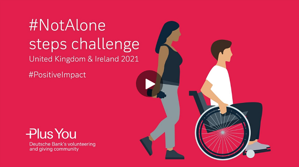 video: #notalone step campaign