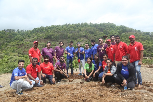 Tree planting initiative in India