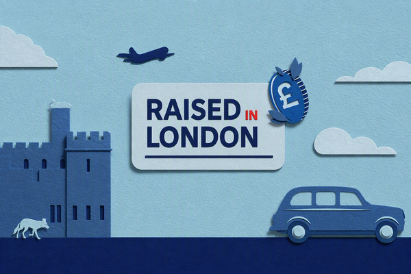 Raised in London banner