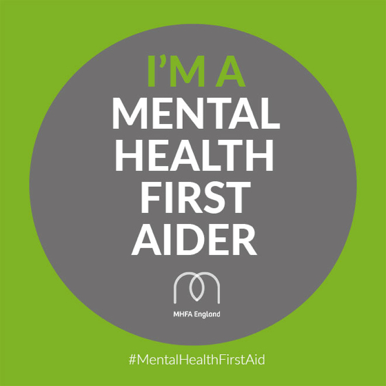Logo of mental health first aiders