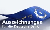 Auszeichnungen für die Deutsche Bank