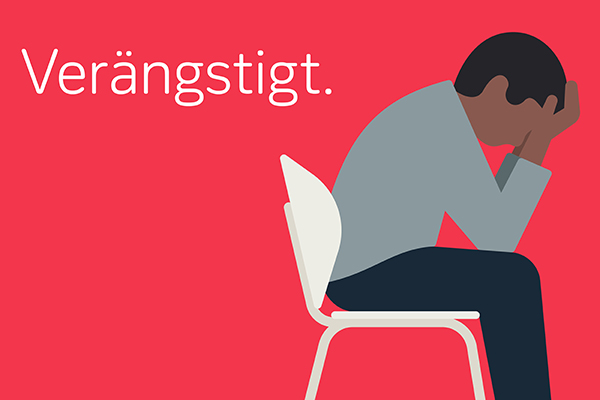 Verängstigt