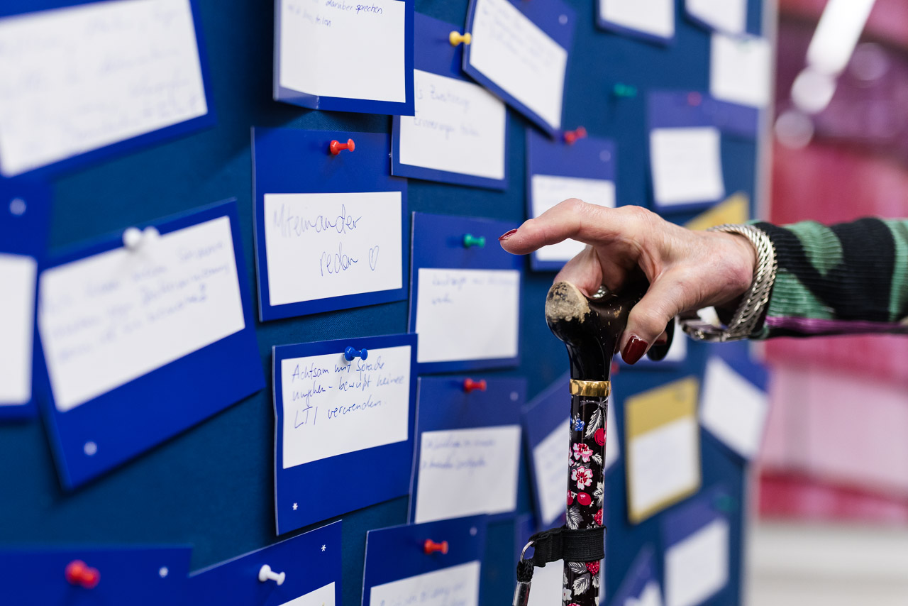 Thoughts after the event of postcards