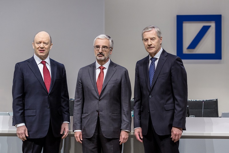 Annual General Meeting 2016: John Cryan, Paul Achleitner, Jürgen Fitschen