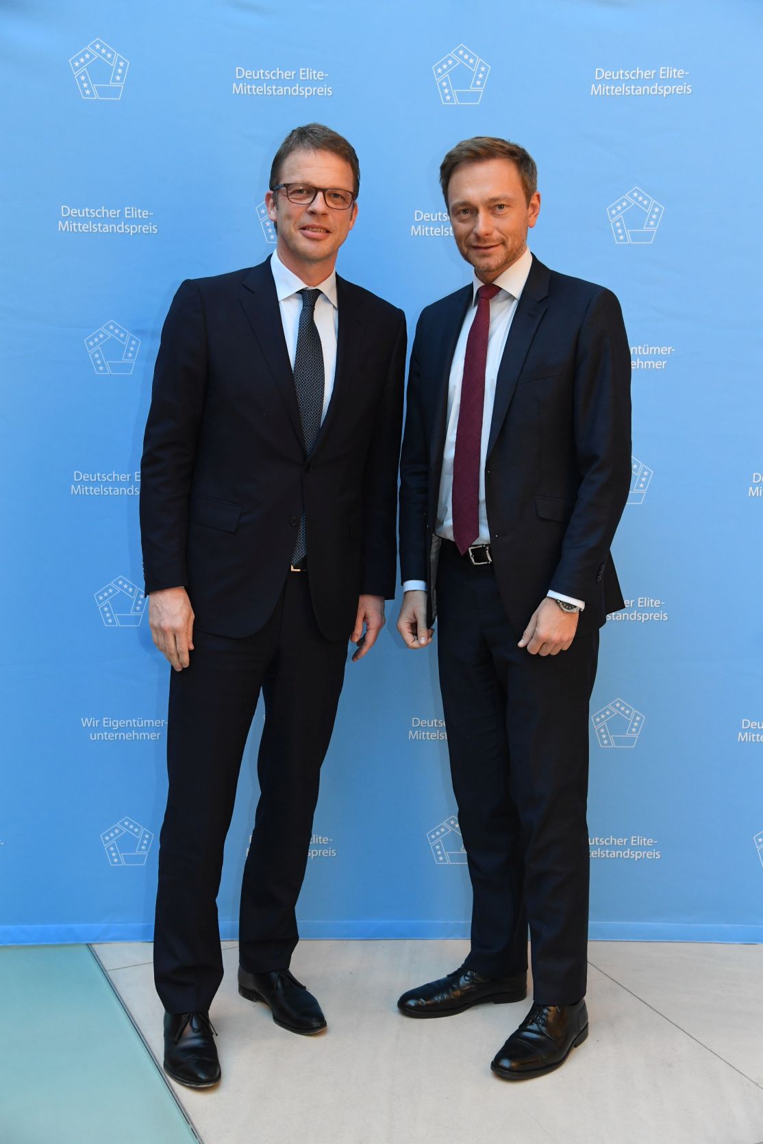Christian Sewing und Christian Lindner