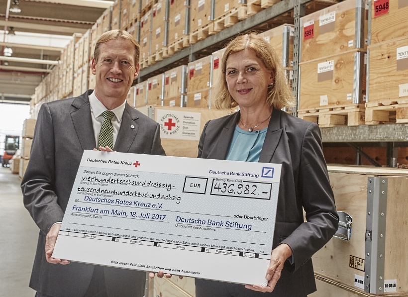 Deutsche Bank Stiftung spendet für Somalia